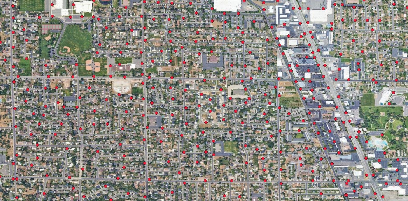 Hydrant Locations Map